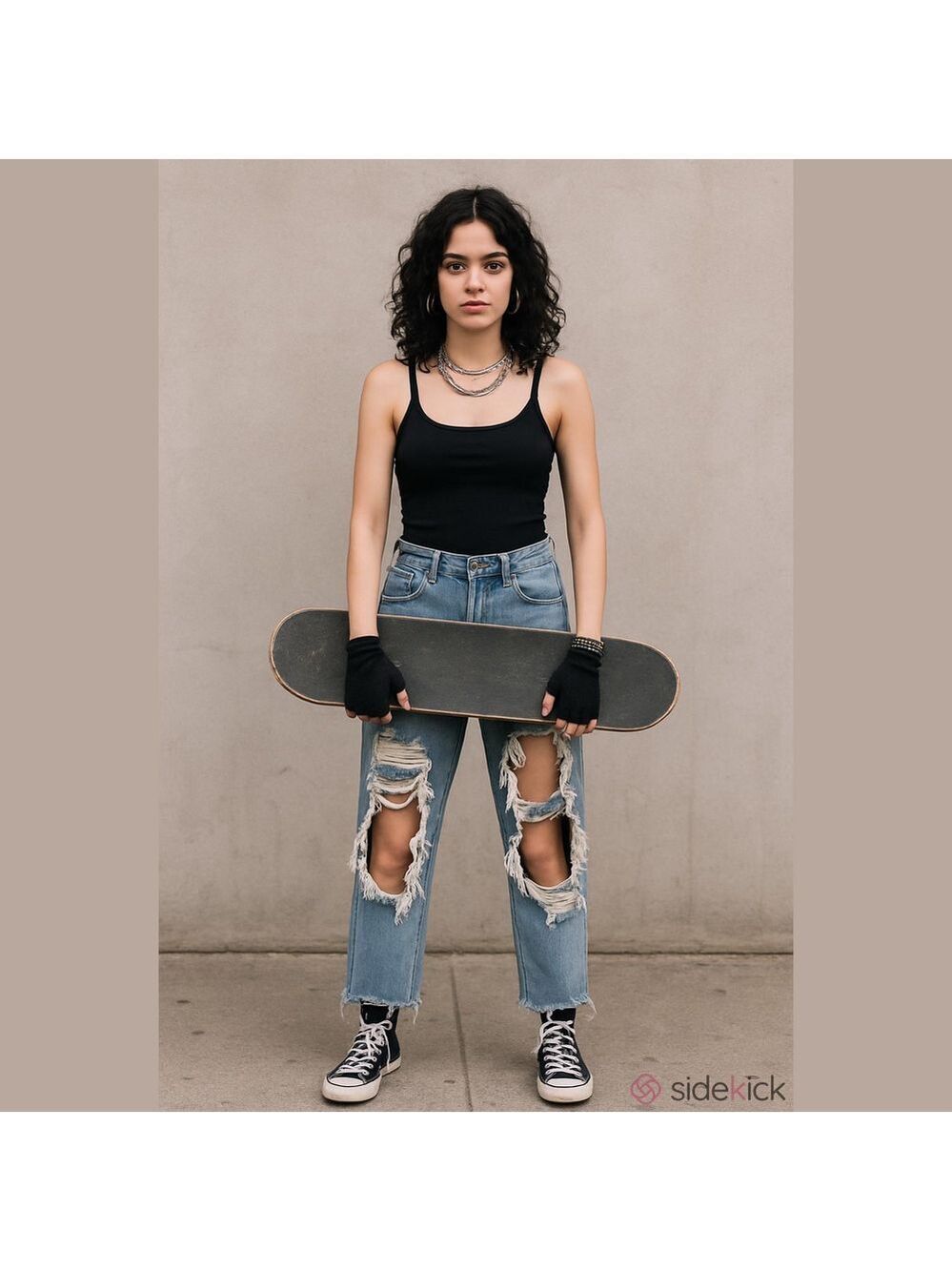 Nature Denim distressed jeans light wash blue high waist barrel legs 90s' Y2K 24